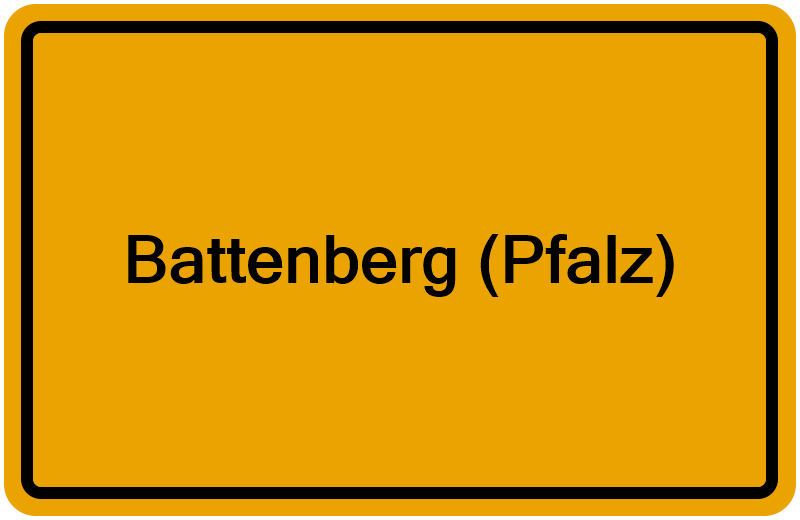 Handelsregisterauszug Battenberg (Pfalz)